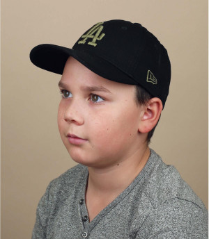 gorra infantil LA negro Kids Ess 940 LA black olive